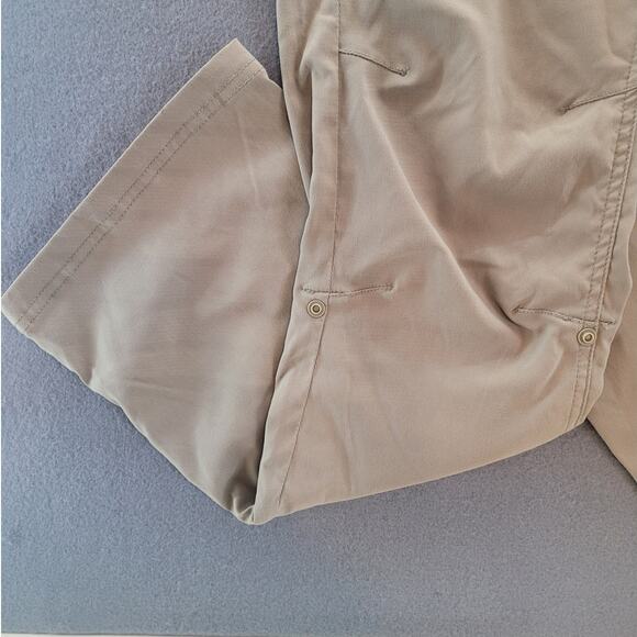 prAna Halle Convertible Pants Size 6 Low-Rise Bootcut Capris EUC - Picture 7 of 16